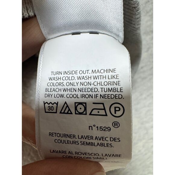 POLO RALPH LAUREN Captain Nautical Bear Print Gray Sweatshirt, Sz L - Picture 8 of 9